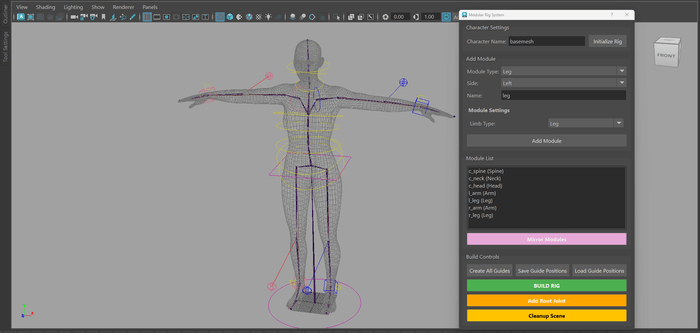 Modular Rigging Tool